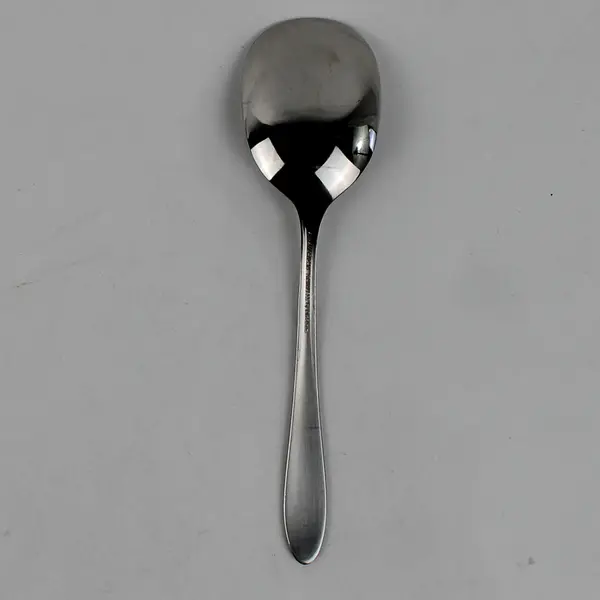 Oneida Silver Glen Cove Pattern Stainless Sugar Spoon 6" Long Good