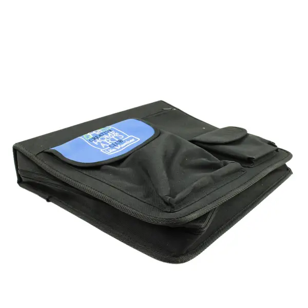 Creative Home Arts Club Life Member Laptop Portfolio Bag Black 13x15