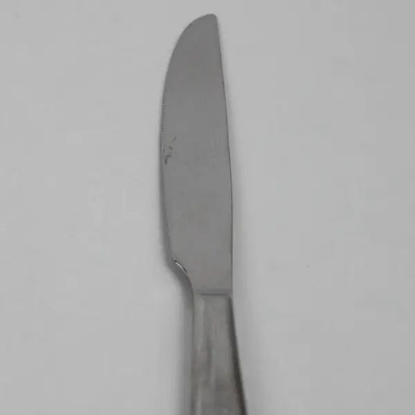 Lot of 4 Oneida Silver Unknown Pattern Stainless Dinner Knives 9.5" Long Good