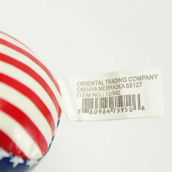 Lot of 3 Rubber Balls & 1 Hacky Sack USA and Canada- Good Pre-Owned Toys