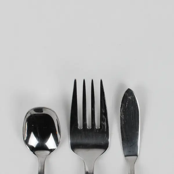 Lot of 3 Oneida Silver Unknown Pattern Stainless Flatware Pieces Good