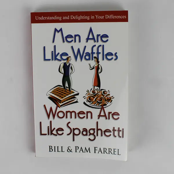 Men Are Like Waffles Women Are Like Spaghetti SC 2001