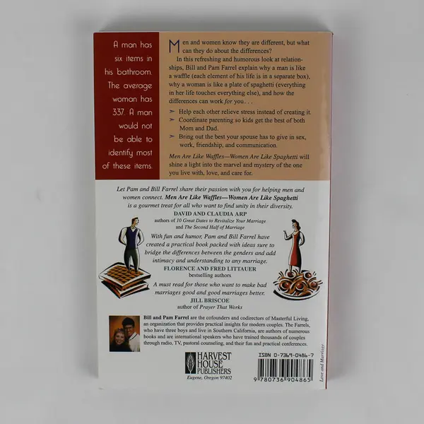 Men Are Like Waffles Women Are Like Spaghetti SC 2001