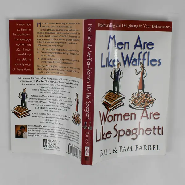 Men Are Like Waffles Women Are Like Spaghetti SC 2001