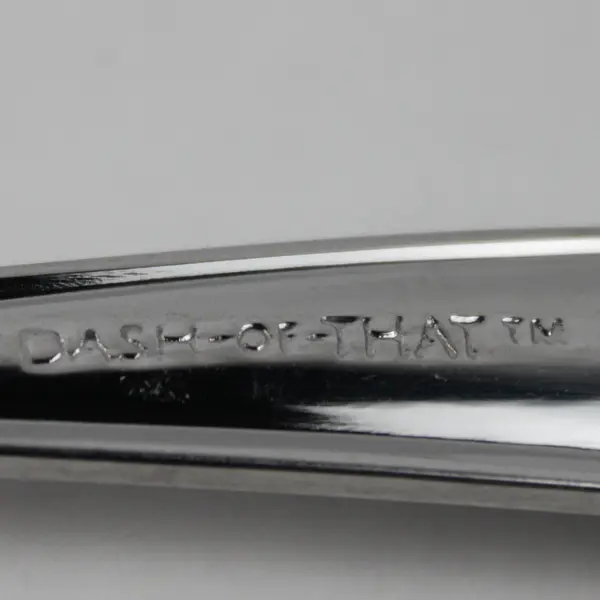 Lot of 4 Dash of That Sean Pattern Stainless Salad Forks 7" Long Good