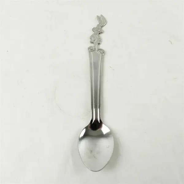 Vintage Set of 2 Nestle Quik Bunny Spoon Stainless 7.5" Imperial Nesquik