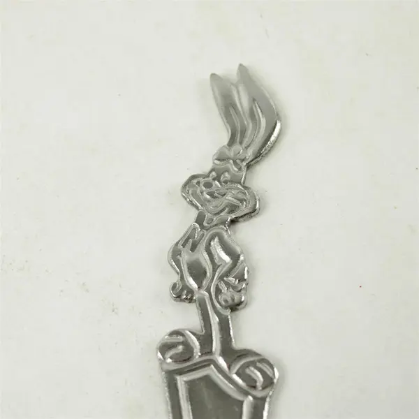 Vintage Set of 2 Nestle Quik Bunny Spoon Stainless 7.5" Imperial Nesquik