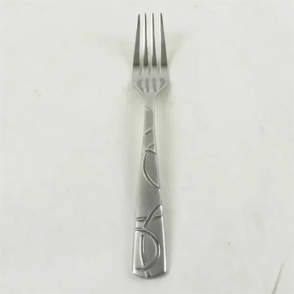Set Of 4 Cambridge  Conquest Stainless Salad Forks Flatware