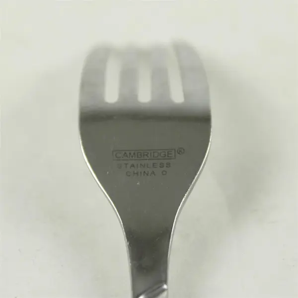 Set Of 4 Cambridge  Conquest Stainless Salad Forks Flatware