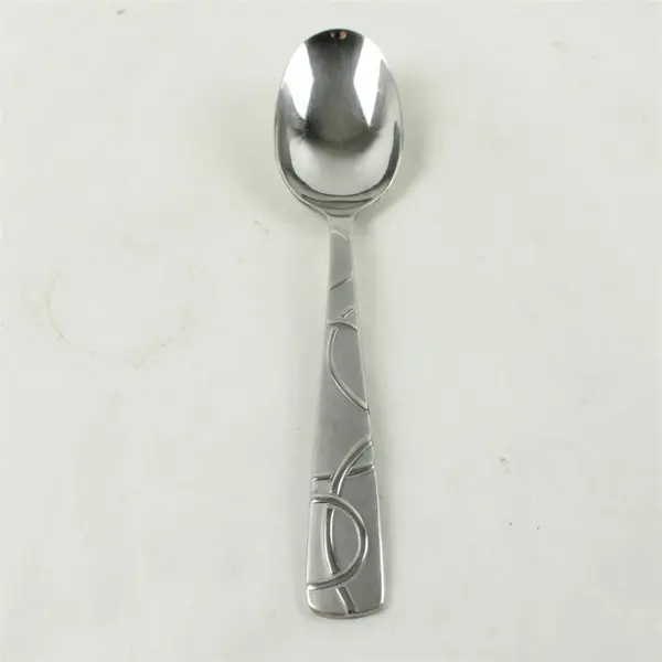 Set of 4 Cambridge Conquest Stainless Place/Oval Soup Spoons 
