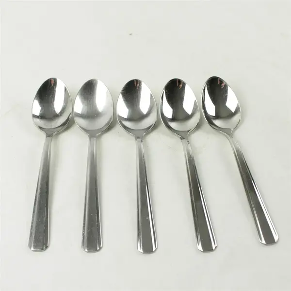 Oneida Avian Stainless Teaspoons Set of 5 Bird Handle Pre-Owned