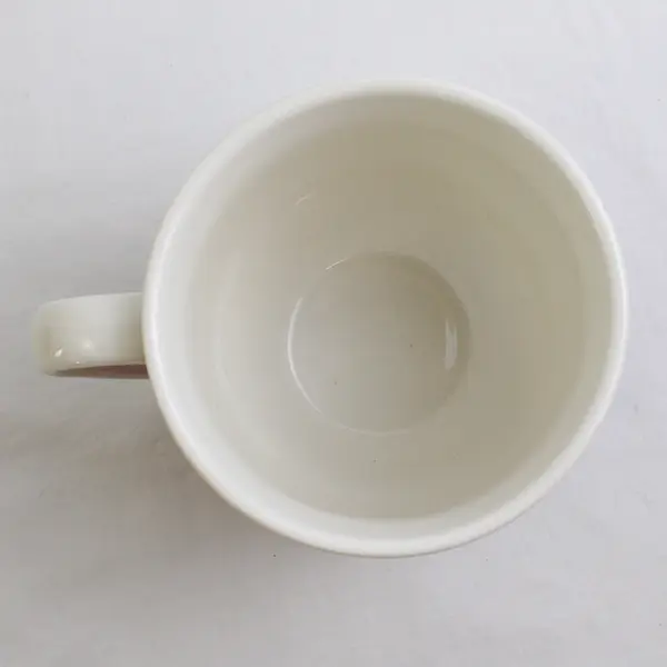 Pfaltzgraff Red/White Winterberry Embossed Sweater Ceramic Mug 4.5" Tall