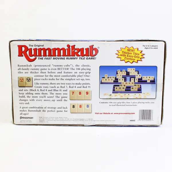The Original Rummikub The Fast Moving Rummy Tile Game 1997, Complete