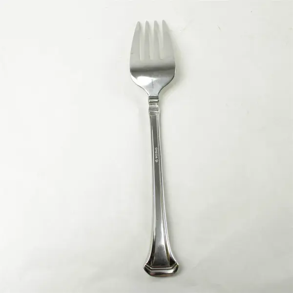Set of 2 Oneida Apollonia Stainless Cold Meat Serving Fork 