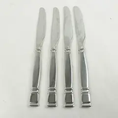 Set of 4 Oneida Albany Stainless French Solid Knife