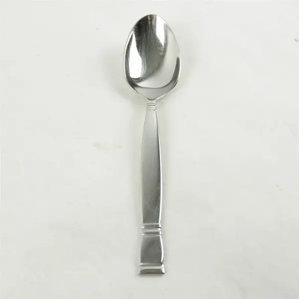 Set of 5 Oneida Albany Stainless Place Oval Soup Spoons