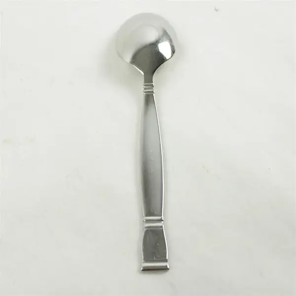 Set of 5 Oneida Albany Stainless Place Oval Soup Spoons