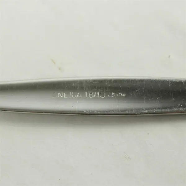 Set of 5 Oneida Albany Stainless Place Oval Soup Spoons