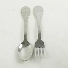 Tommee Tippee Heart Bear Toddler Spoon & Fork Set