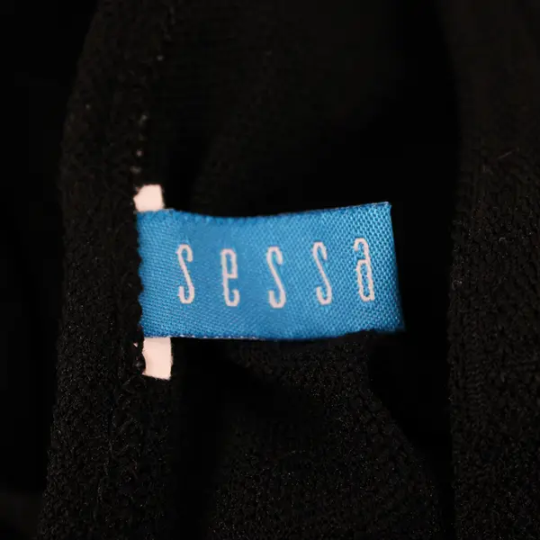 Sessa Women's M Black Swimsuit Cover Up Dress Semi-sheer Black Slinky Mesh