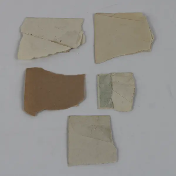 Lot Of 5 India 15nP Stamps Used On Paper Red Cross 1957 Famous Figures 1958