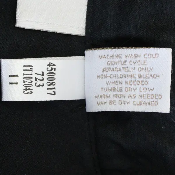 Chico’s Women's Sz. 1 Black & White Abstract Design Bolero Box Jacket 3/4 Sleeve