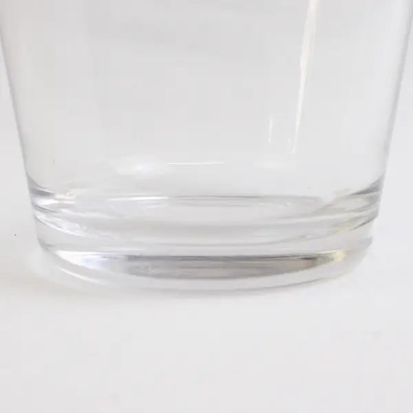 Lot Of 4 Unbranded Matching Clear Glasses/Votive Candle Holders 3" Tall