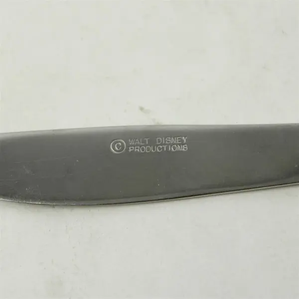 Lot of 4 Vintage Mickey & Minnie Stainless Flatware Forks & Knives Disney