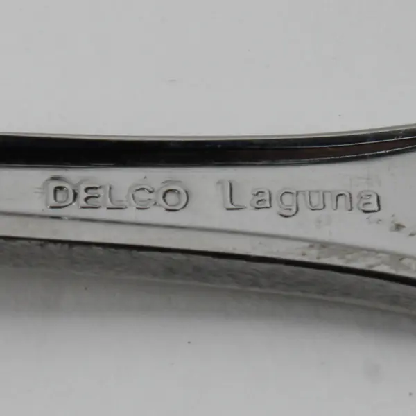 Lot of 4 Delco Flatware Laguna Pattern 18/0 Stainless Teaspoons 6.25" Very Good