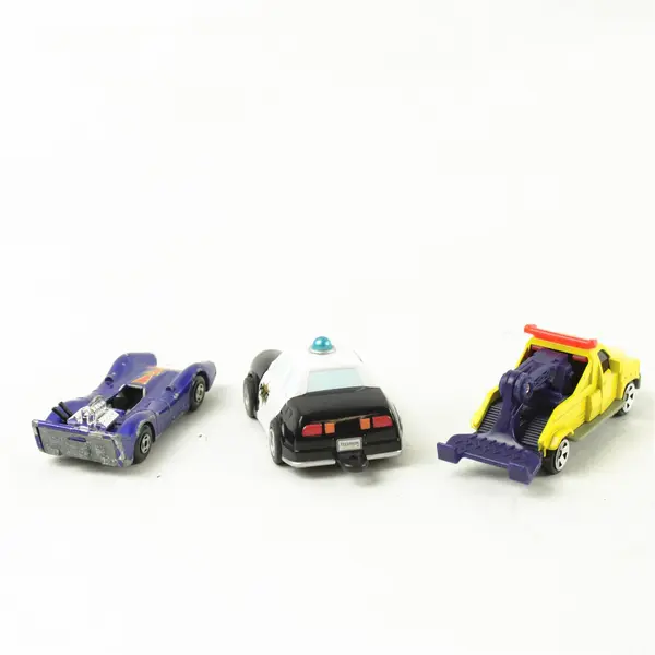 Lot of 3 Mixed Hot Wheels Matchbox Diecast Cars - Collectible Toy Cars