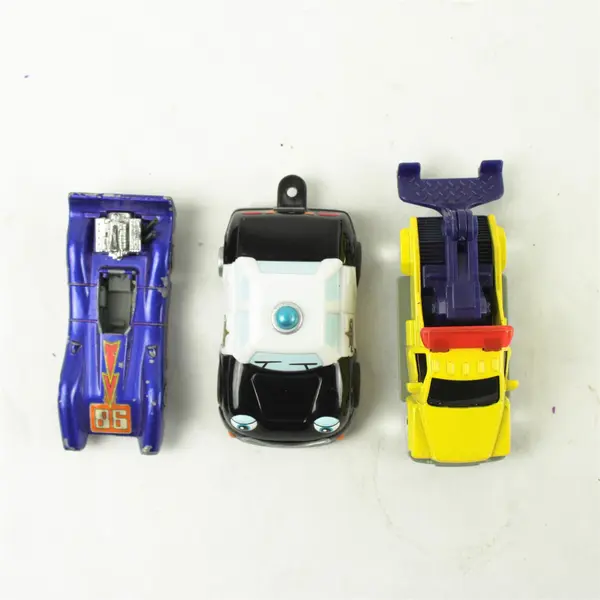 Lot of 3 Mixed Hot Wheels Matchbox Diecast Cars - Collectible Toy Cars