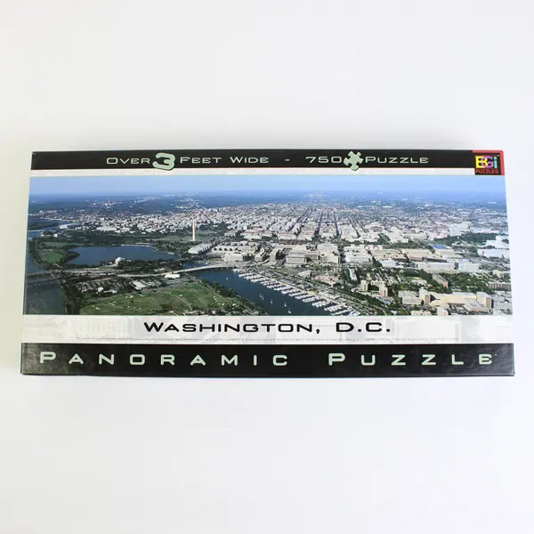 Washington D.C. Panoramic Jigsaw Puzzle 3+ Feet Wide 750 Pieces Complete