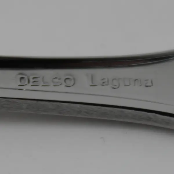 Lot of 4 Delco Flatware Laguna Pattern 18/0 SS Teaspoons 6.25" New In Bags