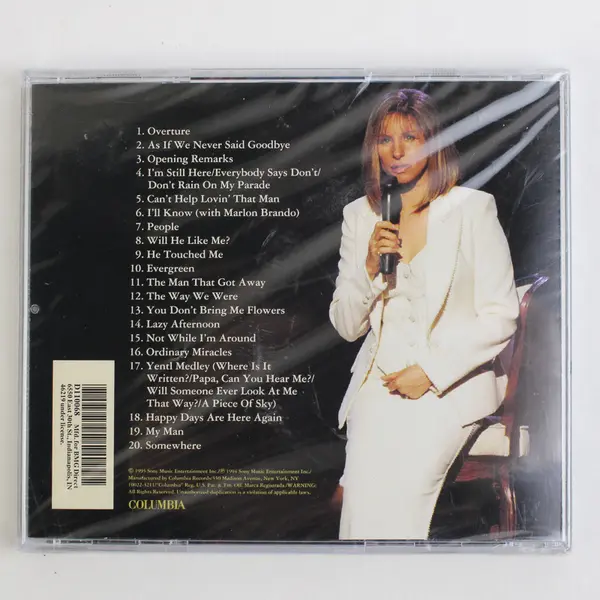 Concert Highlights by Barbra Streisand CD 1995 Sealed Unopened Madison Square 