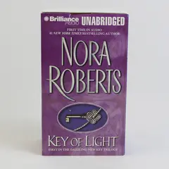 Key Of Light By Nora Roberts Read By Susan Ericksen (Audio Book, 7 Cassettes)