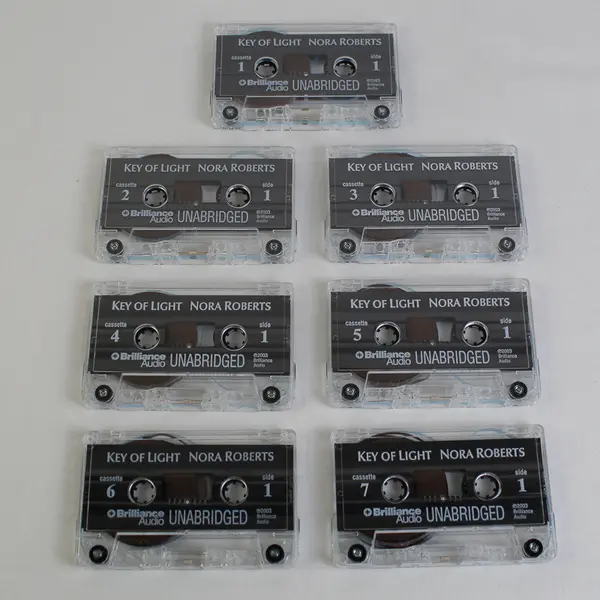 Key Of Light By Nora Roberts Read By Susan Ericksen (Audio Book, 7 Cassettes)