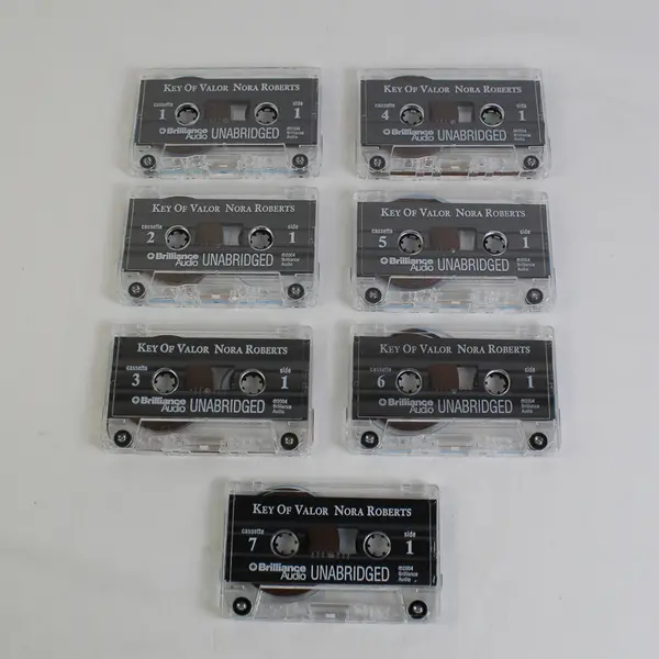Key Of Valor By Nora Roberts Read By Susan Ericksen (Audio Book, 7 Cassettes)