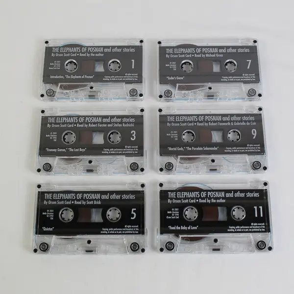 The Elephants Of Posnan By Orson Scott Card (Audio Book, 6 Cassettes)