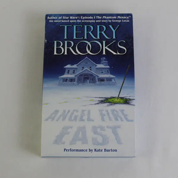 Angel Fire East By Terry Brooks Read By Kate Burton (Audio Book, 3 Cassettes)