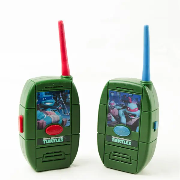 Teenage Mutant Ninja Turtles Walkie Talkies Viacom 2013 Pair Used Untested