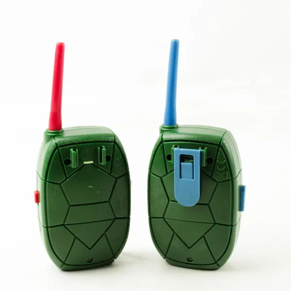 Teenage Mutant Ninja Turtles Walkie Talkies Viacom 2013 Pair Used Untested