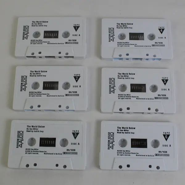 The World Below By Sue Miller Read By Judith Ivey (Audio Book, 6 Cassettes)