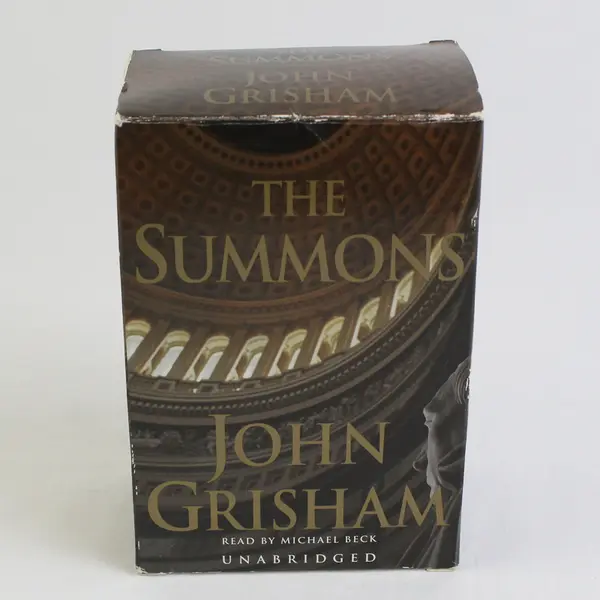The Summons By John Grisham Read By Michael Beck (Audio Book, 6 Cassettes)