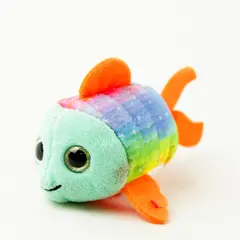 Ty Sami Rainbow Fish 4in Beanie Baby Retired Collectible