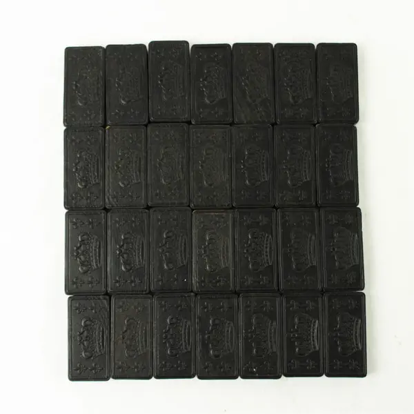 Vintage Dominoes Set of 27 Double Six 