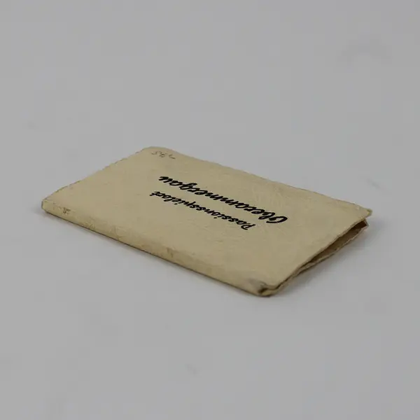 Germany Oberammergau Passionsspielort Accordion Souvenir Folder 1950s