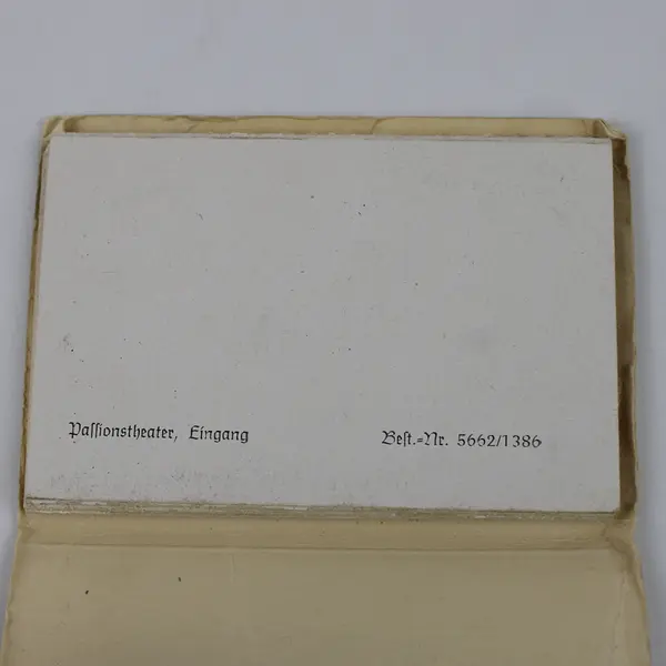 Germany Oberammergau Passionsspielort Accordion Souvenir Folder 1950s