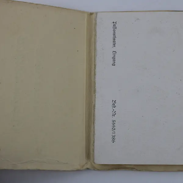 Germany Oberammergau Passionsspielort Accordion Souvenir Folder 1950s