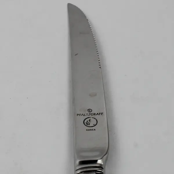 Pfaltzgraff PFF33 Pattern 18/8 Stainless Pistol Handle Steak Knife 9" Rare