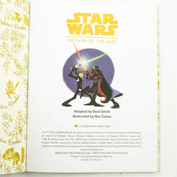 A Little Golden Book: Star Wars Return of the Jedi 